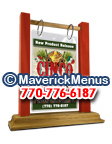 Cinco De Mayo Wooden Table Tents - GOLDENOAK-TOMATO