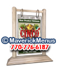 Cinco De Mayo Wooden Table Tents - ANTIQUE-WHITE